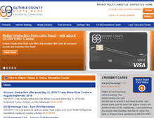 Tablet Screenshot of gcsbank.com